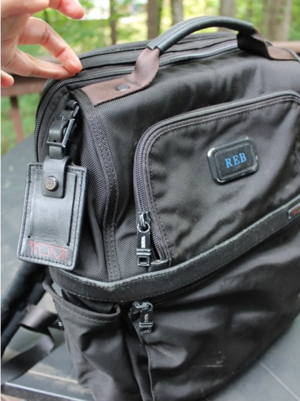 Tumi Alpha solutions brief backpack
